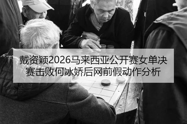 戴资颖2026马来西亚公开赛女单决赛击败何冰娇后网前假动作分析